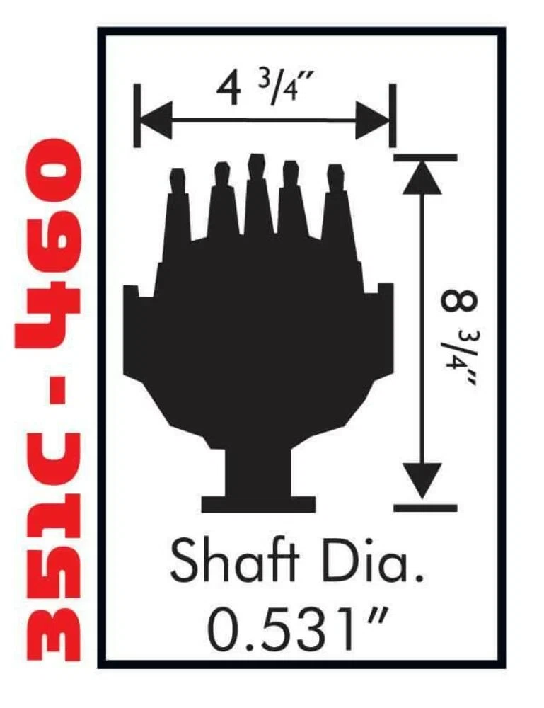 Ford 351C-460 Street Pro-Billet Distributor - 8477